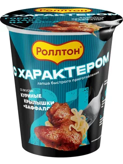 Лапша Роллтон со вкусом куриных крылышек Баффало 70г