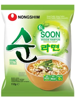 Лапша Nongshim Сун Вегги овощная 112г