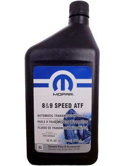 Масло трансмиссионное MOPAR 8/9 SPEED ATF синтетическое 0,94 MOPAR 258457762 купить за 4 908 ₽ в интернет-магазине Wildberries