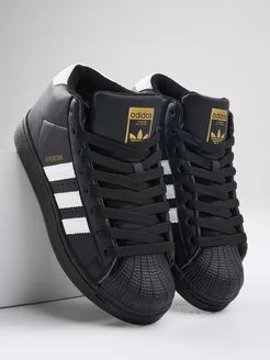 Кроссовки зимние с мехом Adidas Superstar Skef shop 258485451 купить за 2 803 ₽ в интернет-магазине Wildberries