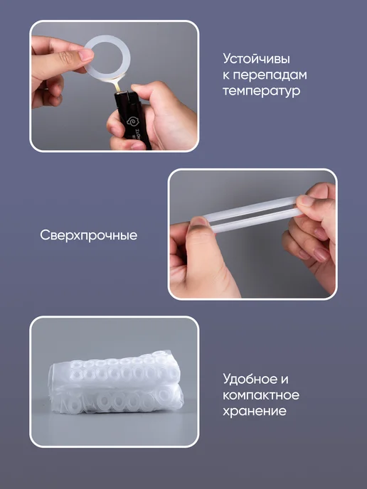 Water&Control Набор сантехнических прокладок для смесителя 79шт, 79 шт, фото 3