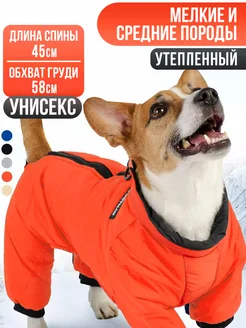 Одежда для собак комбинезон зимний