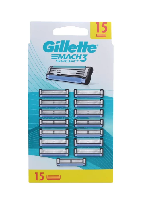 GILLETTE Кассеты для бритья сменные лезвия для бритвы Mach3 8шт, 15 шт, фото 4
