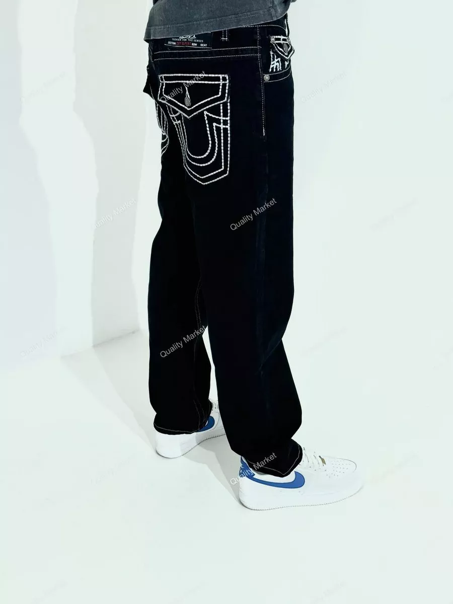 Джинсы трубы широкие True Religion Y2k Baggy трушки Dime 258673473