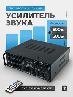 HI-FI Усилитель звука 600Вт+600Вт