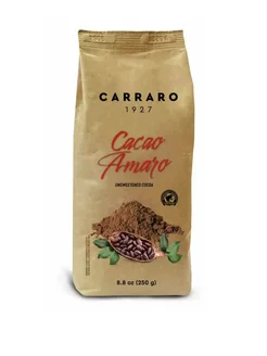 Растворимое какао Carrarо Cacao Amaro 250 гр