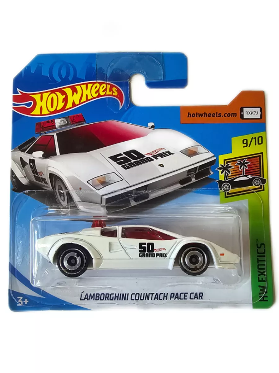 Lamborghini countach pace car hot wheels on sale