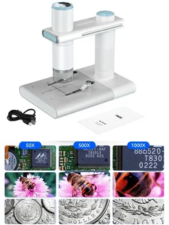 Микроскоп цифровой портативный, до 1000X INSKAM 258932559 купить за 3 191 ₽ в интернет-магазине Wildberries