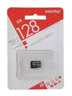 Карта памяти Micro SD 128GB Smart Buy class 10