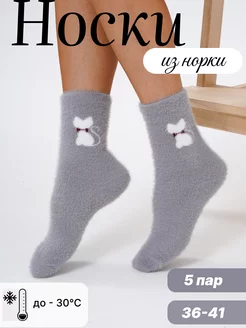 Носки теплые зимние набор 5 пар из кашемира SomonShop 258965685 купить за 437 ₽ в интернет-магазине Wildberries