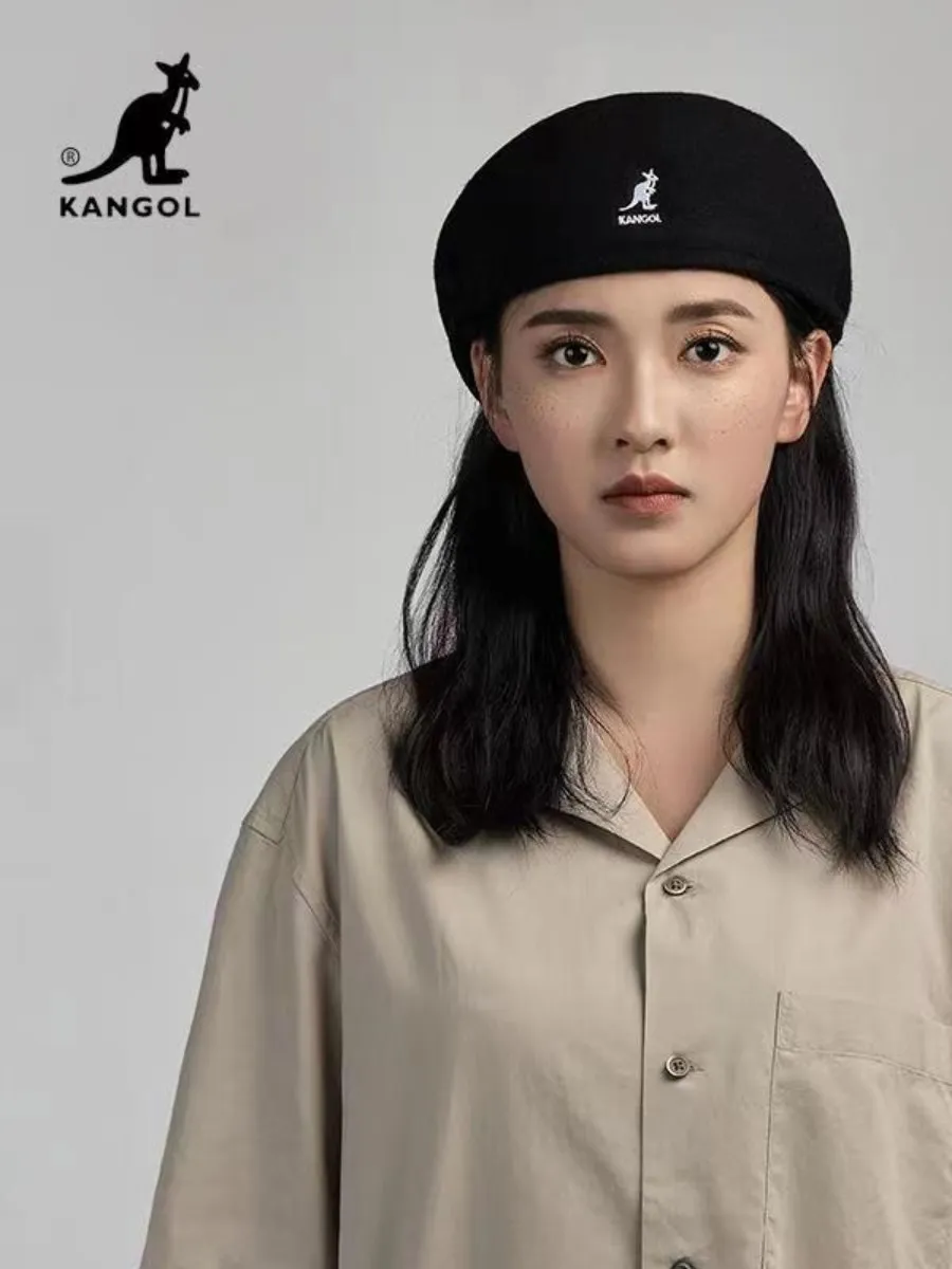 кепка 504 wool cap черный берет