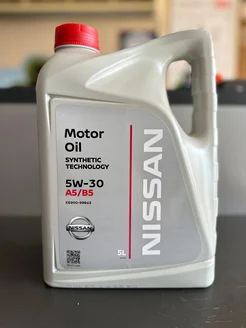 Моторное масло Motor Oil 5W-30 5л Nissan 259035958 купить за 2 469 ₽ в интернет-магазине Wildberries