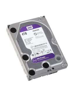 WD Purple 4 ТБ Внутренний жесткий диск Purple Western Purple WD Purple 259050698 купить за 7 590 ₽ в интернет-магазине Wildberries