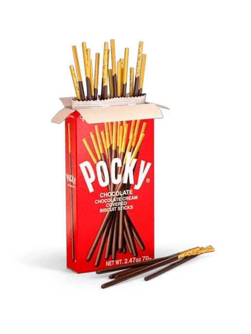 Sinzly Печенье Pocky, сладкий набор Поки Клубника Шоколад, 2 шт, фото 2