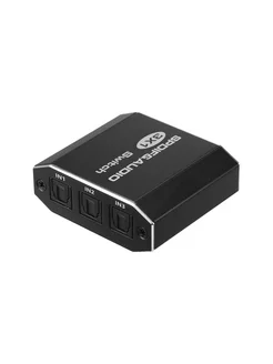 Разветвитель Audio 1к3 TosLink на SPDIF AUX ELS 259171017 купить за 793 ₽ в интернет-магазине Wildberries