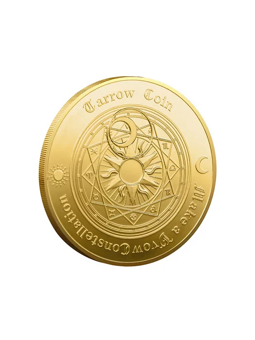 LAWE COINOPOLIS Коллекционная монета Carrow Coin, исполнитель желаний Таро, вариант, фото 2