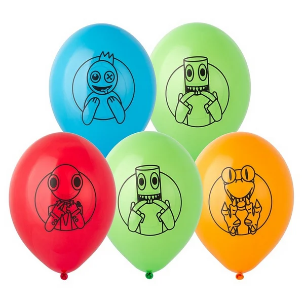 Воздушные шарики Друзья монстрики набор 15 шт., Микс