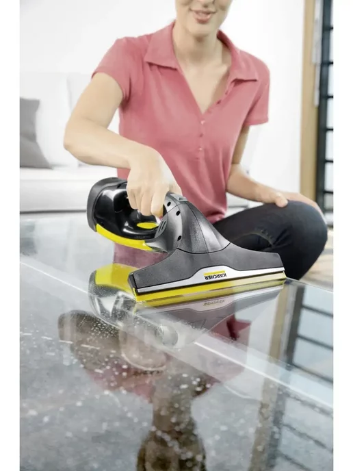 Karcher Ручной стеклоочиститель WV2 +SUPER перчатки, черный, фото 5