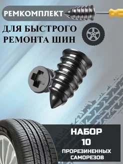 Набор шурупов для ремонта шин НаВолне 259205034 купить за 109 ₽ в интернет-магазине Wildberries