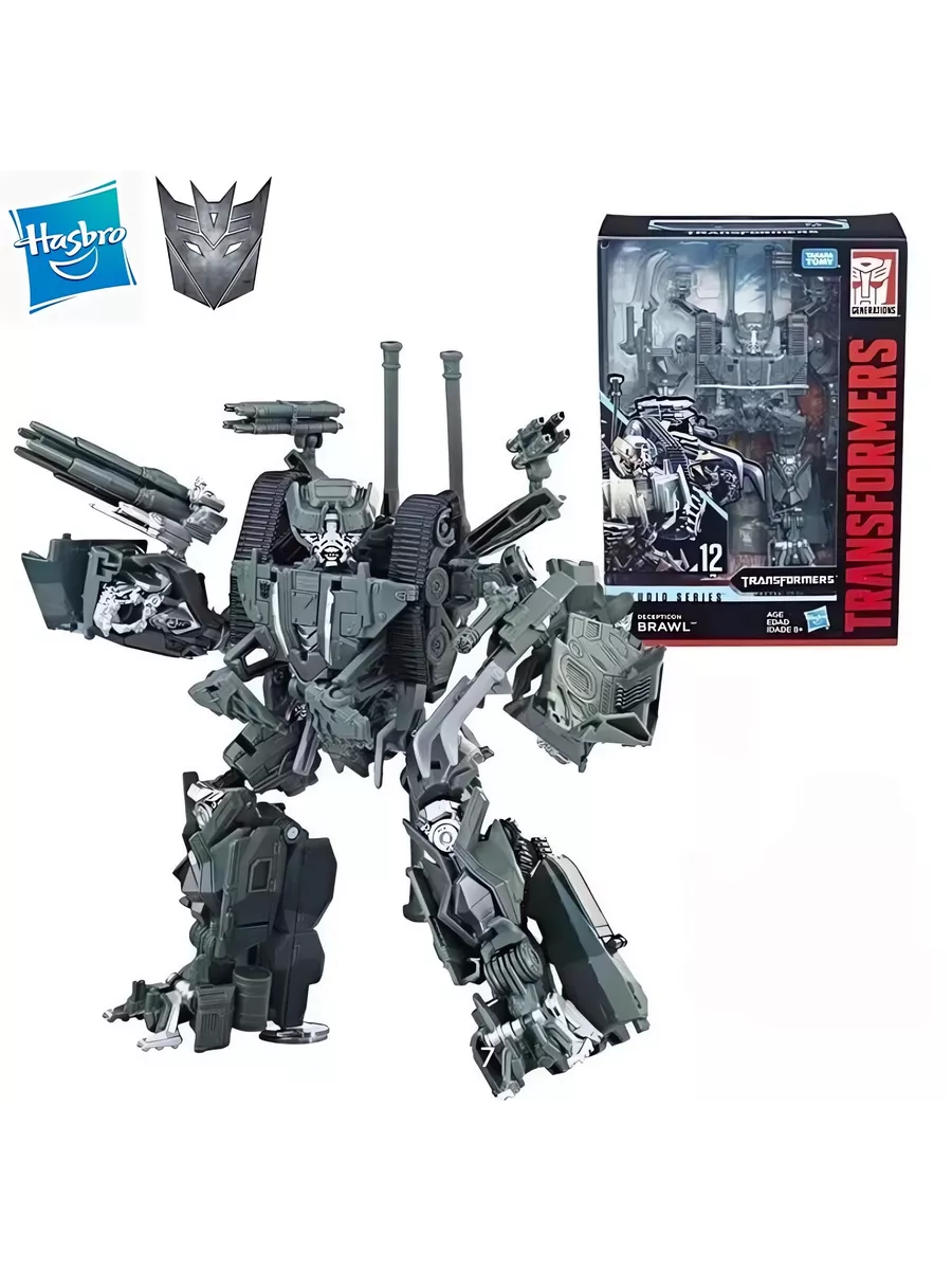 Премиум трансформер TAKARA TOMY "Бравл" (Brawl)