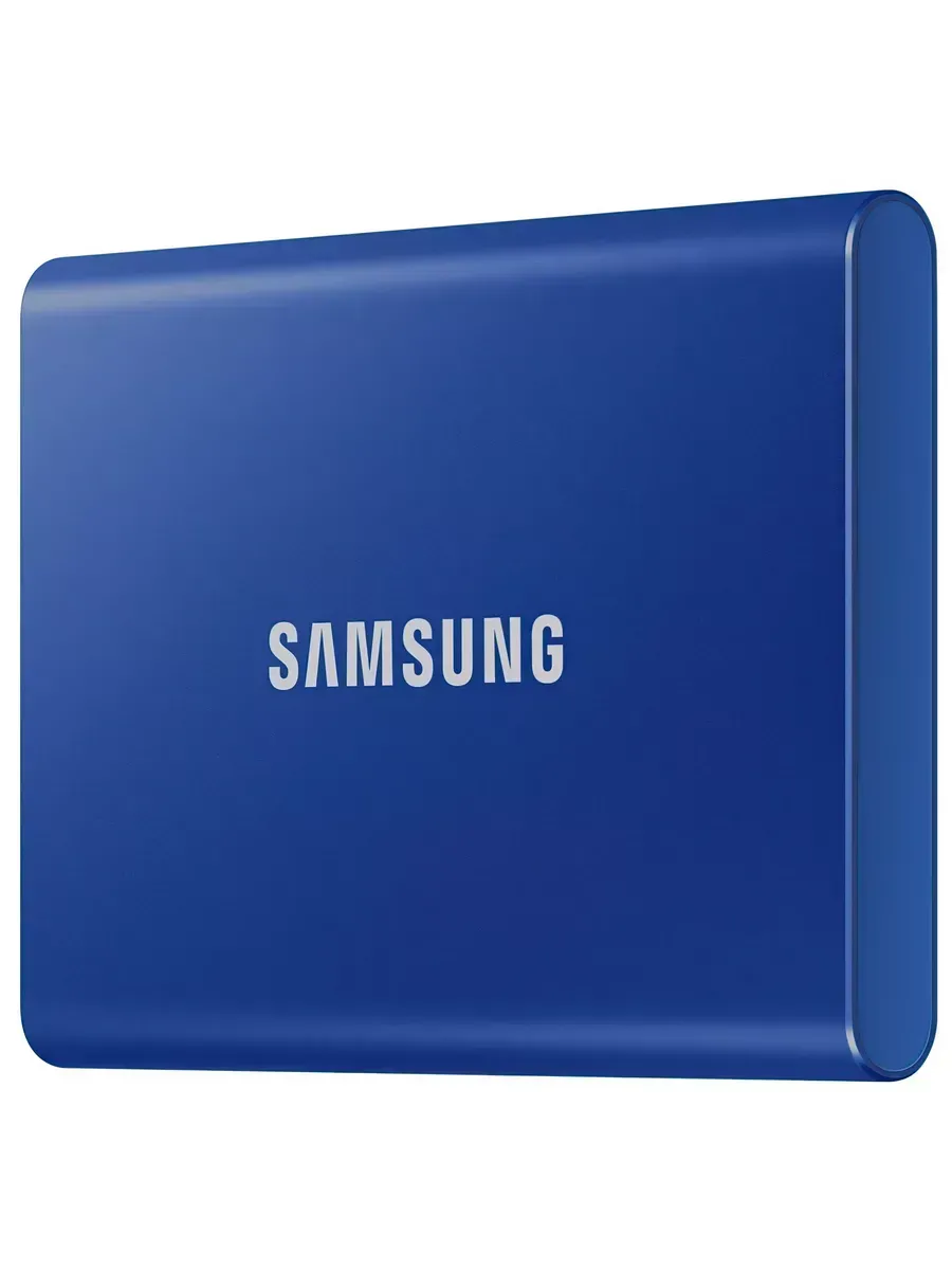 Samsung 2 ТБ Внешний SSD диск T7 MU-PC2T0H, USB 3.2, портативный
