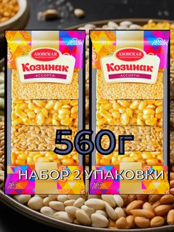 Козинаки 2шт х 280г Азовская кондитерская фабрика 259246797 купить за 249 ₽ в интернет-магазине Wildberries