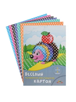 Цветной картон 6 цветов