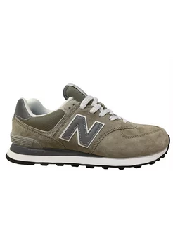 Кроссовки NB 574 бежевые замша New Balance 259335410 купить за 4 275 ₽ в интернет-магазине Wildberries