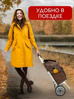 Сумка тележка на колесах Bagga 259363646 купить за 3 109 ₽ в интернет-магазине Wildberries