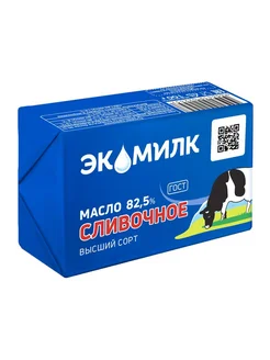 Масло сливочное Экомилк 82.50г Экомилк 259369131 купить за 199 ₽ в интернет-магазине Wildberries