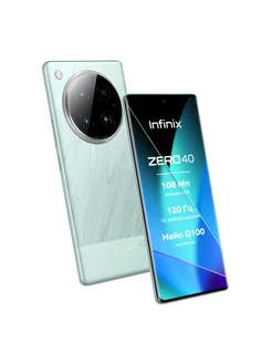 ZERO 40 X6860 256+8 Misty Aqua Infinix 259382053 купить за 22 611 ₽ в интернет-магазине Wildberries