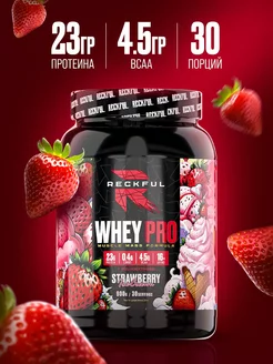 Сывороточный протеин без сахара Whey Pro Protein Reckful 259384295 купить за 2 523 ₽ в интернет-магазине Wildberries