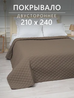 Покрывало Евро 210х240 см Двухстороннее Алиса by Goldtex 259386816 купить за 1 454 ₽ в интернет-магазине Wildberries