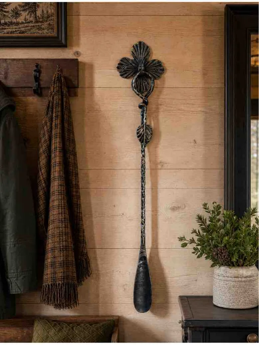 Blacksmith-art Ложка для обуви "Берёзка" 70 см, серый, фото 8