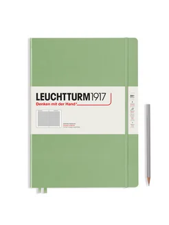 Записная книжка Master Slim А4+, клетка, пастельный зеленый Leuchtturm1917 259435515 купить за 3 400 ₽ в интернет-магазине Wildberries