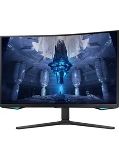 Монитор игровой изогнутый 32" VA 3840х2160 165Гц 350cd SAMSUNG 259467789 купить за 76 152 ₽ в интернет-магазине Wildberries