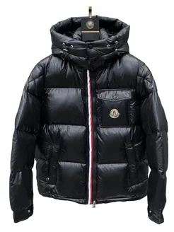 Куртка пуховик глянцевый оверсайз с капюшоном Moncler 259491763 купить за 15 800 ₽ в интернет-магазине Wildberries