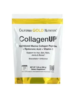 Коллаген морской, "CollagenUP", порошок, 206 гр California Gold Nutrition 259537171 купить за 996 ₽ в интернет-магазине Wildberries