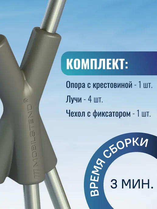 Mobilstend Стойка для баннера 60х160 см, вариант, фото 4