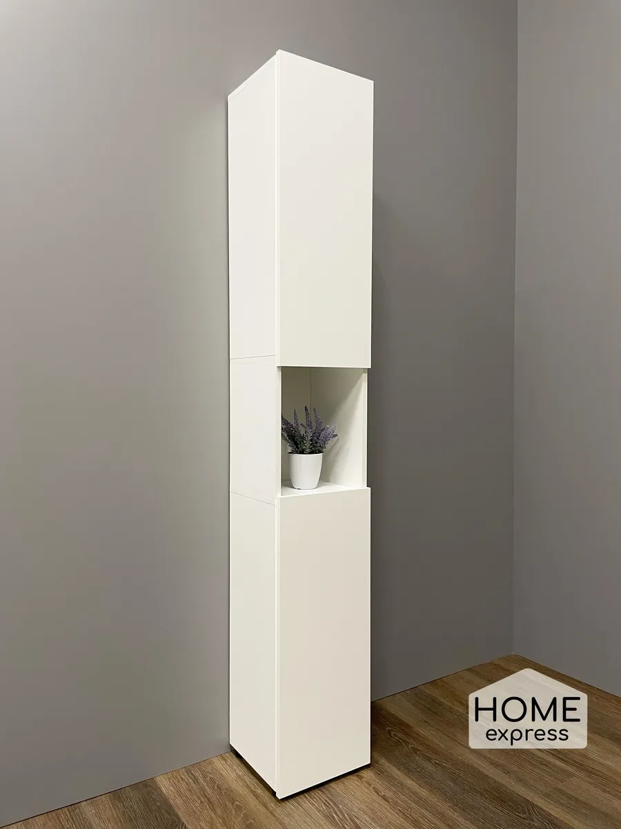 Шкаф пенал белый Spruce 280 Door,...