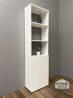 Стеллаж белый Spruce 500 Door, 50х25х177.1 см HOME express 259579917 купить за 3 250 ₽ в интернет-магазине Wildberries