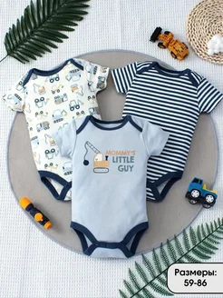 Боди с коротким рукавом для новорожденных малышей baby bird 259586904 купить за 823 ₽ в интернет-магазине Wildberries