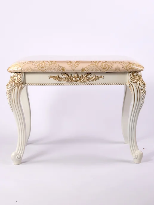 FURNIHUB Пуфик табурет банкетка классика для кухни прихожей спальни, вариант, фото 4