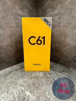 Смартфон C61 6 128GB Gold Realme 259664435 купить за 8 985 ₽ в интернет-магазине Wildberries