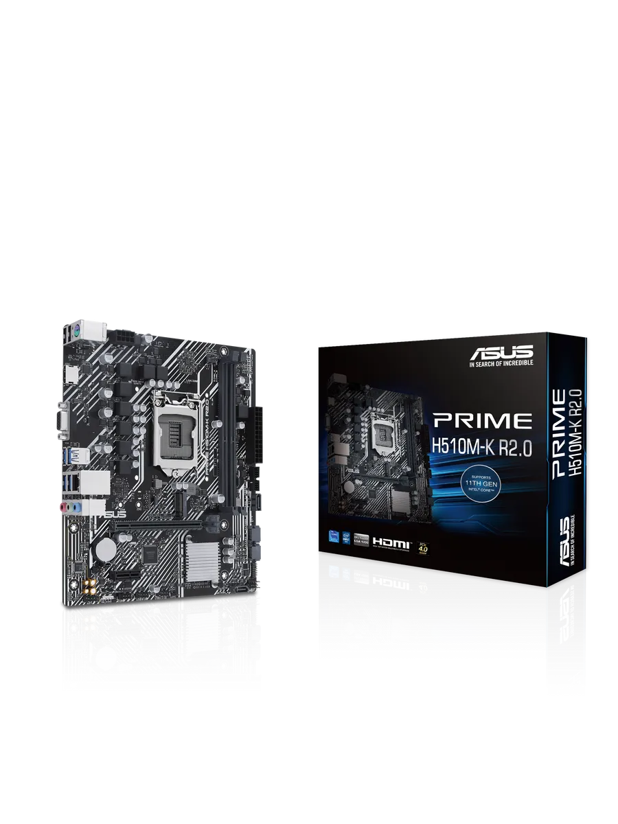 Asus Материнская плата PRIME H510M-K R2.0, LGA1200