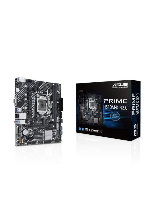 Asus Материнская плата PRIME H510M-K R2.0 LGA1200 2xDDR4, вариант