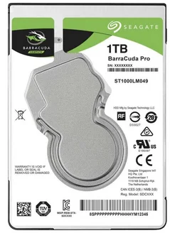 Жесткий диск Seagate Barracuda Pro ST1000LM049, 1ТБ, HDD, SEAGATE 259714922 купить за 12 948 ₽ в интернет-магазине Wildberries