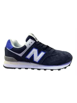 Кроссовки NB 574 синий New Balance 259716787 купить за 3 000 ₽ в интернет-магазине Wildberries