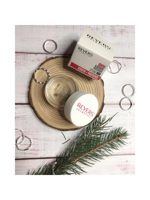 REVERS COSMETICS Воск для укладки бровей с кератином и пантенолом 8гр, 8 г, фото 2