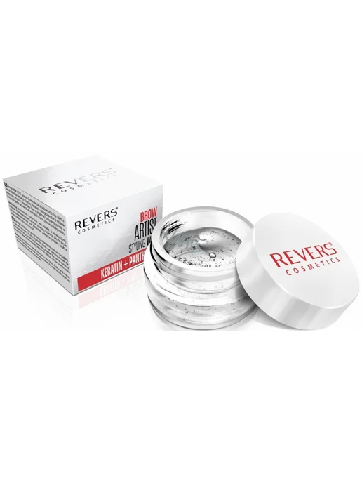 REVERS COSMETICS Воск для укладки бровей с кератином и пантенолом 8гр, 8 г, фото 4